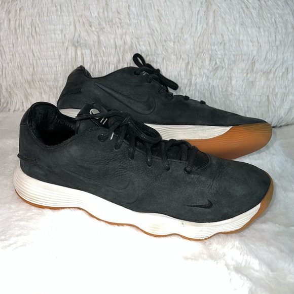 Nike Hyperdunk 2017 Limited Edition Low Premium Black leather & Gum Mens Size 8 - Picture 9 of 9